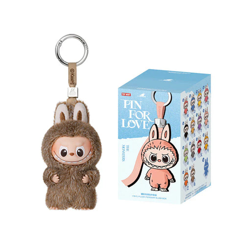 POPMART Labubu PIN FOR LOVE SERIES - Vinyl Plush Pendant blind box (N-Z)